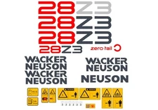 NEUSON 28Z3 DIGGER DECALS STICKER SET