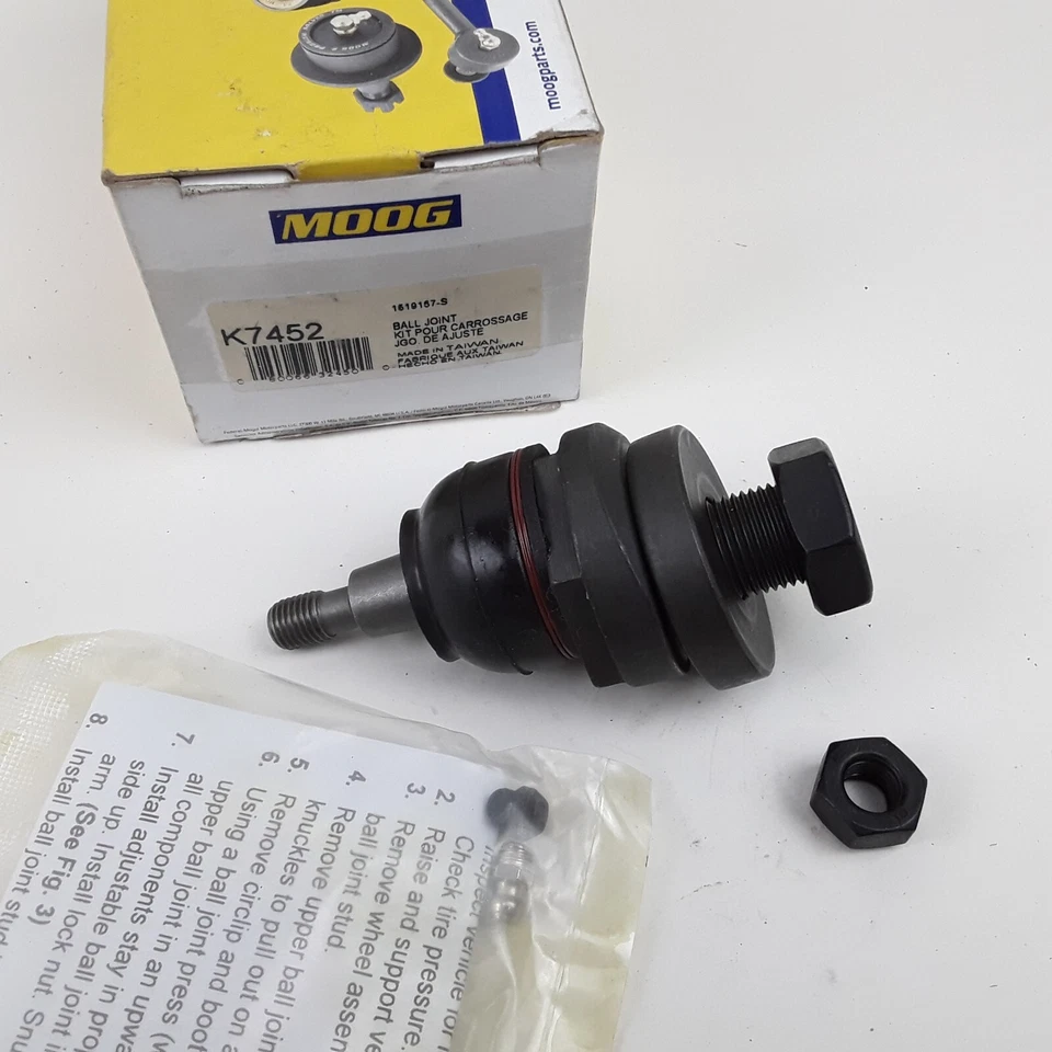 Moog K7452 Front Upper Ball Joint for Hyundai Sonata 99-10, Kia Optima 01-06 - Image 2 of 3