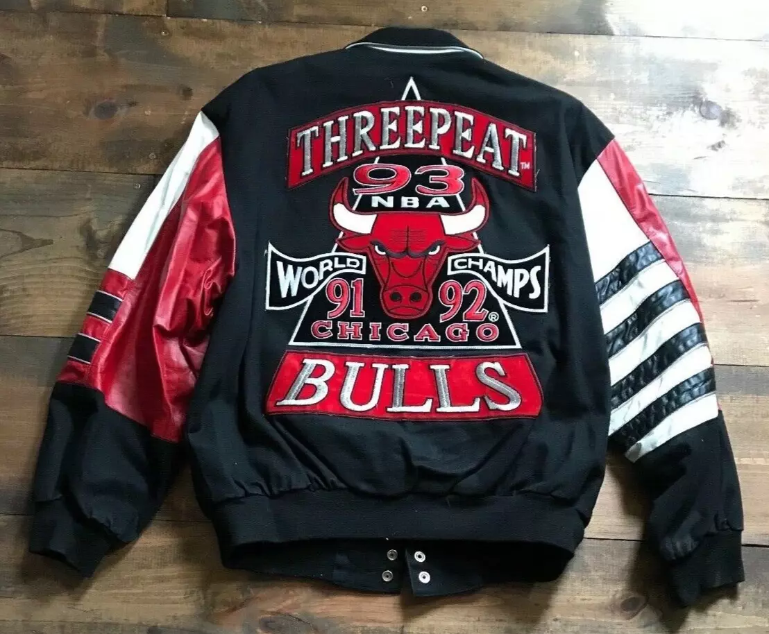 Jeff Hamilton Chicago Bulls Jacket-Limited Edition-NBA-Leather-L