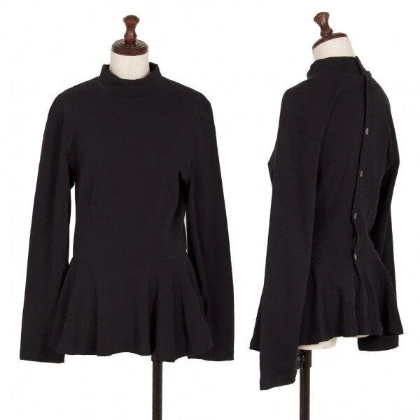 tricot COMME des GARCONS Cotton Wool Pullover Shirt Size S-M(K-110823)
