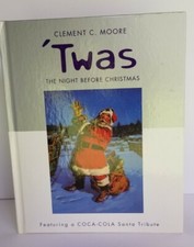2001 COCA-COLA SANTA TRIBUTE BOOK, 'TWAS THE NIGHT BEFORE CHRISTMAS (HALLMARK)
