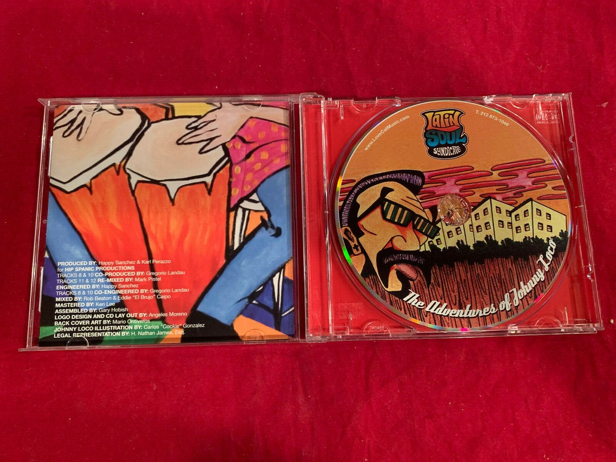 LATIN SOUL SYNDICATE ADVENTURES OF JOHNNY LOCO 12 CUT CD