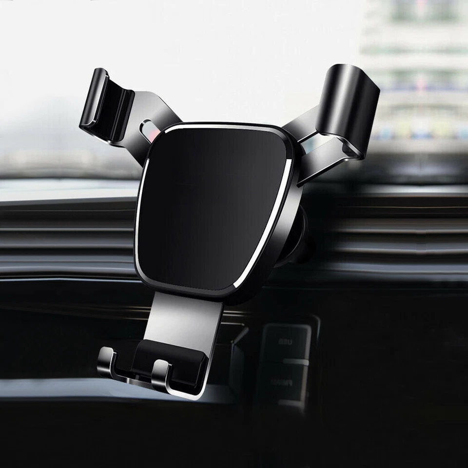 Car Phone Holder Air Vent Gravity Design Mount Cradle Stand For Mobile Phone GPS - Image 2 of 4