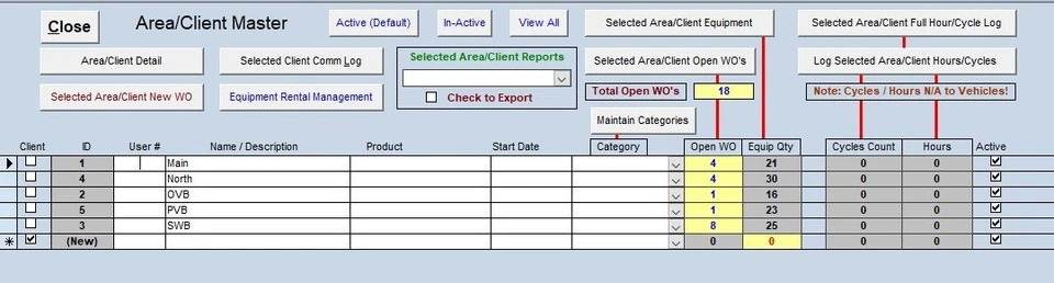 ZUD, MS Access CMMS app for Maintaining Equip, Inventory ,PM/Repair Work Orders - Image 3 of 4