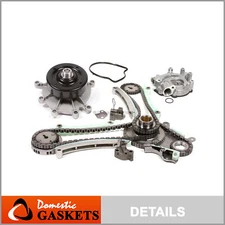 99-04 Jeep Dodge 4.7L SOHC Timing Chain Oil Pump Water Pump Kit JTEC design