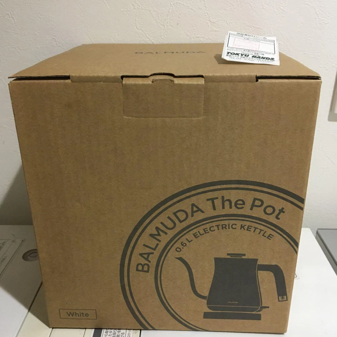 New Balmuda Electric Kettle The Pot White BALMUDA THE POT K02A-WH