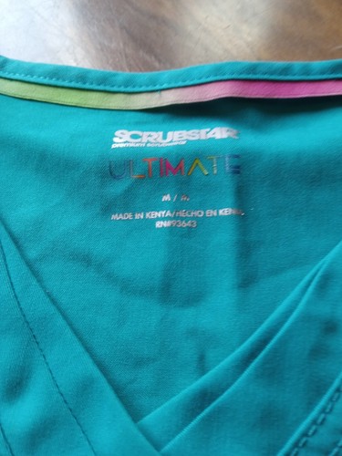 Scrubstar Scrub Tops Size M, Woman's - Picture 3 of 9