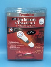 Franklin MWD-170 USB Merriam-Webster Dictionary/Thesaurus New