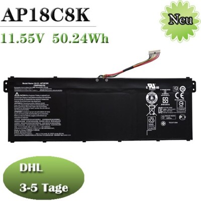  akku für ACER Aspire 5 A514-52 A515-43 A515-44G A515-52K A515-54 AP18C4K