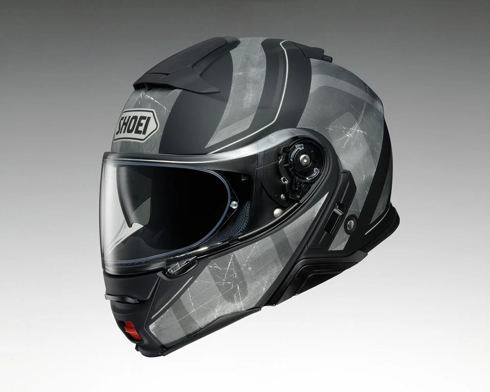 Shoei Neotec 2 JAUNT TC 5 Matt Black Grey Flip Up Bluetooth ready Helmet