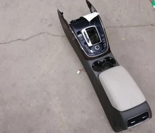 2009-2017 Audi Q5 Front Floor Center Console Tan W/o Thermal Cup Holder OEM