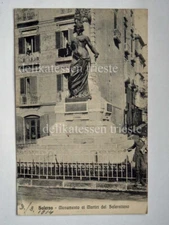 SALERNO monument martyrs Salernitano old postcard
