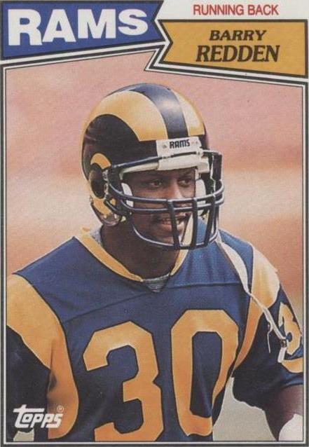 1987 Topps Barry Redden #147 - 1 of 2