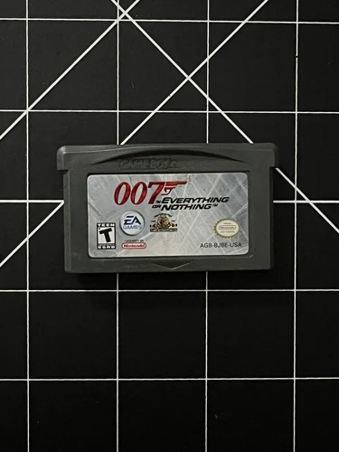 James Bond 007 Everything Or Nothing Nintendo Game Boy Advance Authentic GBA
