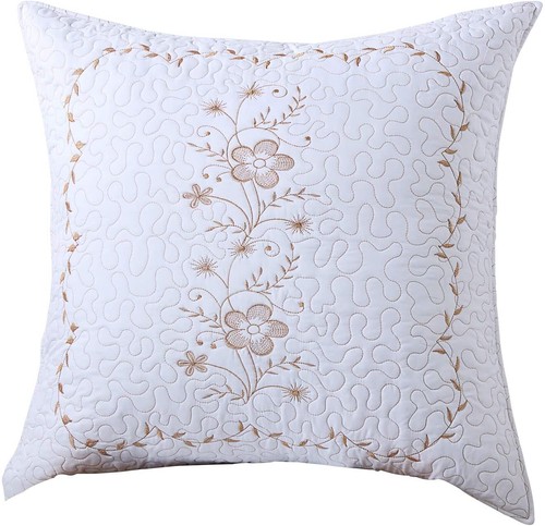 2 Pack Throw Pillow Covers Euro Sham Covers Pillow Shams Pillow Cover Embroidery - Picture 37 of 66