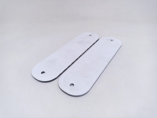 Yamaha RD125 B AS3 YAS3 Fuel Gas Tank Emblem Pair New - Picture 5 of 7