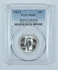 1952-S Washington Quarter Boston Collection MS65 PCGS Blue Label *3522
