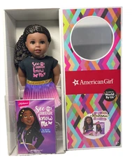 American Girl Makena Last doll in World By Us Collection with Book NIB NRFB