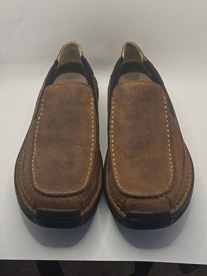 Timberland Smart Comfort Style Brown Leather Slip-On Driving  display picture 2
