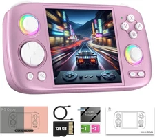 Console de jeu rétro Pas de jeux Handheld Consol Multi-Touch Écran Android 13