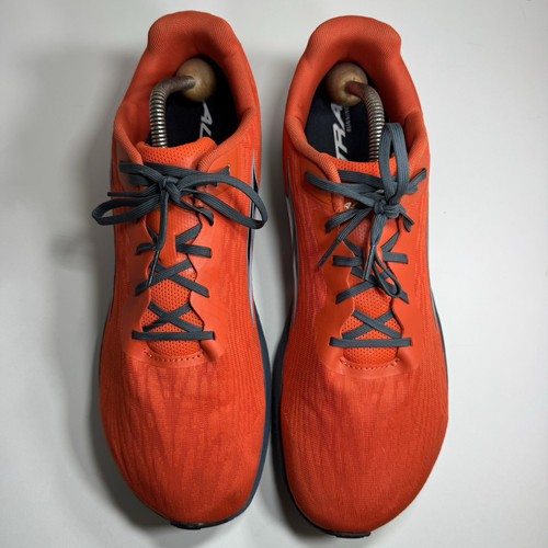 Altra Rivera Men’s Size 14 Orange Gray Running Shoes FootShape AL0A4VQL880 - Picture 8 of 15