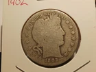 1902  Barber Half Dollar
