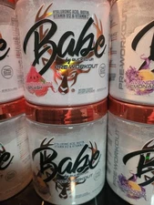 LOT SIX (6) Bucked Up Babe Pre-Workout Watermelon Splash Lavender Lemonade $13