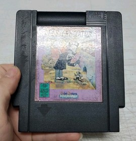 Pesterminator (Nintendo NES) HTF 5-Screw, Rare Black Cartridge - Tested & Works