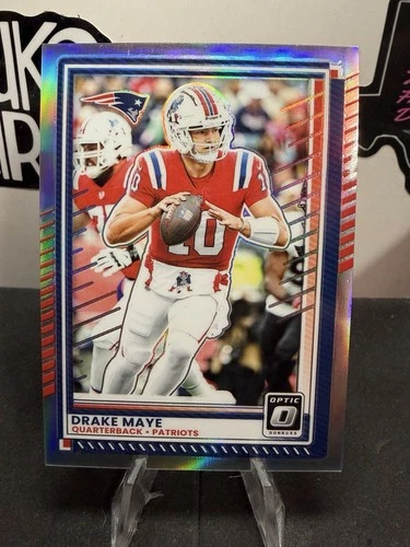 2025 Panini Donruss Optic - Drake Maye #47 Holo Prizm - Patriots