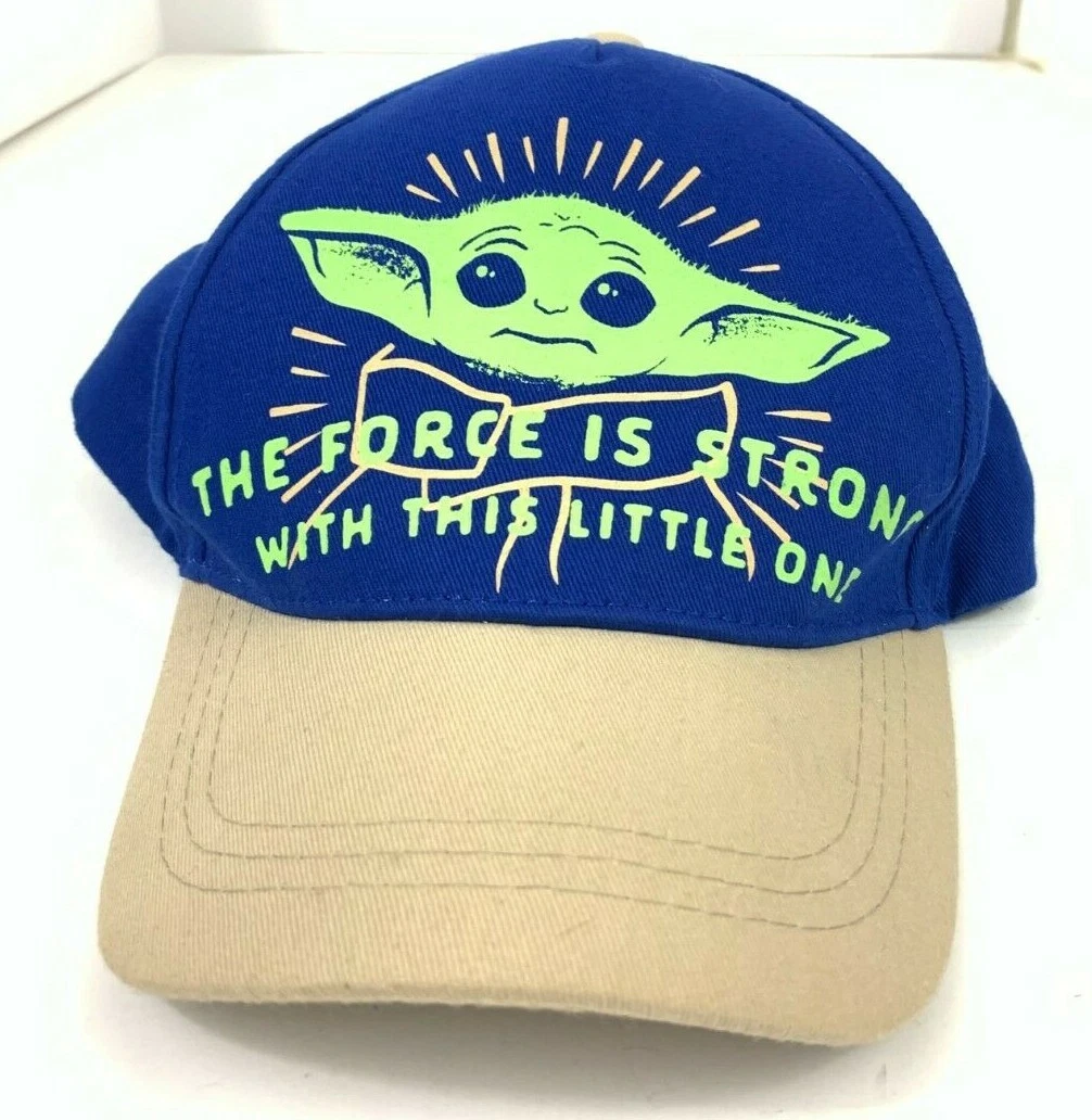 Baby Yoda Hat Disney Star Wars Baseball Cap Mandalorian Child