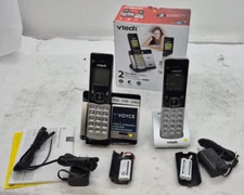 VTech CS5119-2 DECT 6.0 Expandable Cordless Phone System Phones + Bases