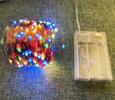 LED String Fairy Lights Copper Wire Battery Powered Waterproof 20/50/100 LED USA