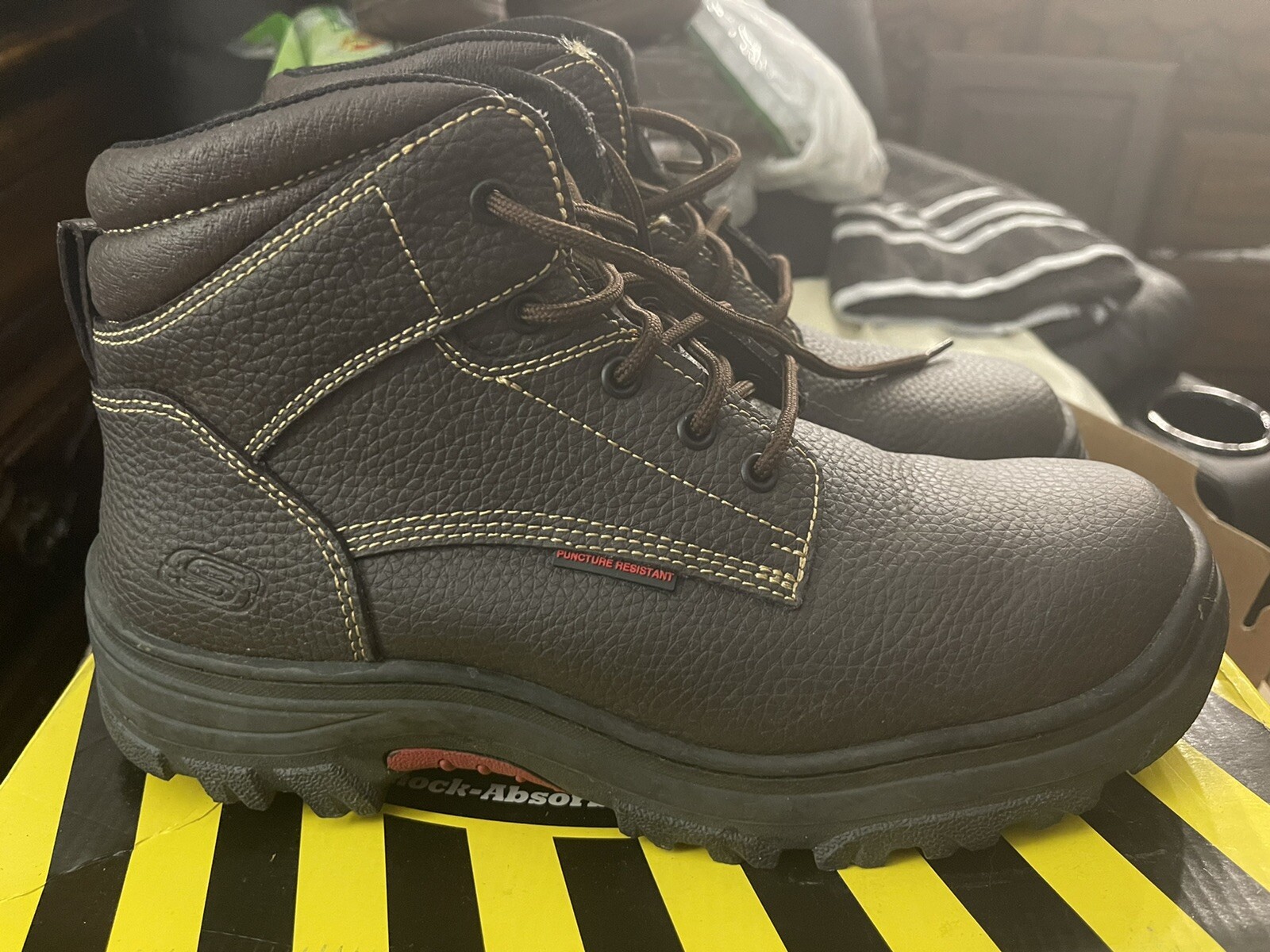 Skechers Men's Burgin Tarlac Steel Toe 