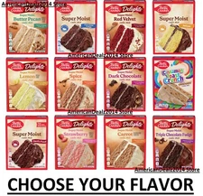 2 PACK - Betty Crocker Cake Mix 13.25 oz (Total 26.5 oz) Choose your FLAVOR