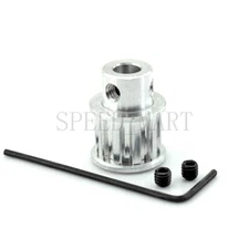 XL Type XL12T Aluminum Timing Belt Pulley 12 Tooth 6.35mm Bore for Stepper Motor