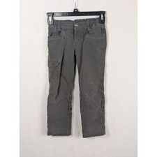 Kuhl Splash Roll Up Pants Gray Girls Size XS 5-6