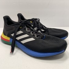 Adidas Pureboost 21 Athletic Shoes Black/Multi GY5103 Mens Size 12.5 EUC