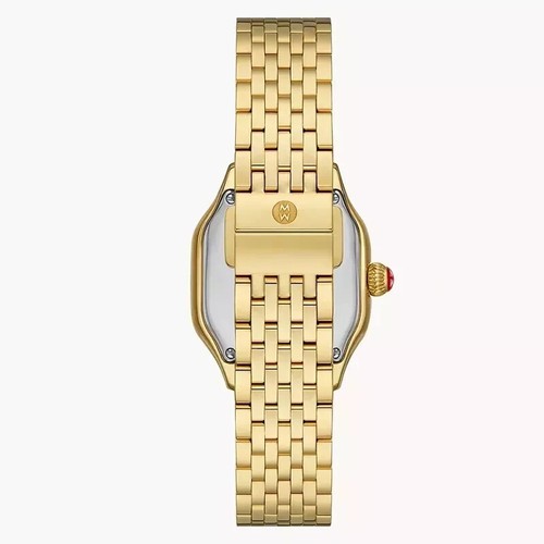 Michele Meggie Gold Stainless Steel Women's Watch MWW33B000016 - Picture 3 of 4