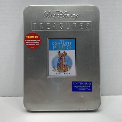 Walt Disney Treasures The Complete Pluto 1930- 1947 Brand New