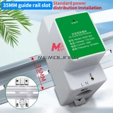 AC70-260V 100A Single Phase Din Rail WIFI Electric Power Meter Energy Wattmeter