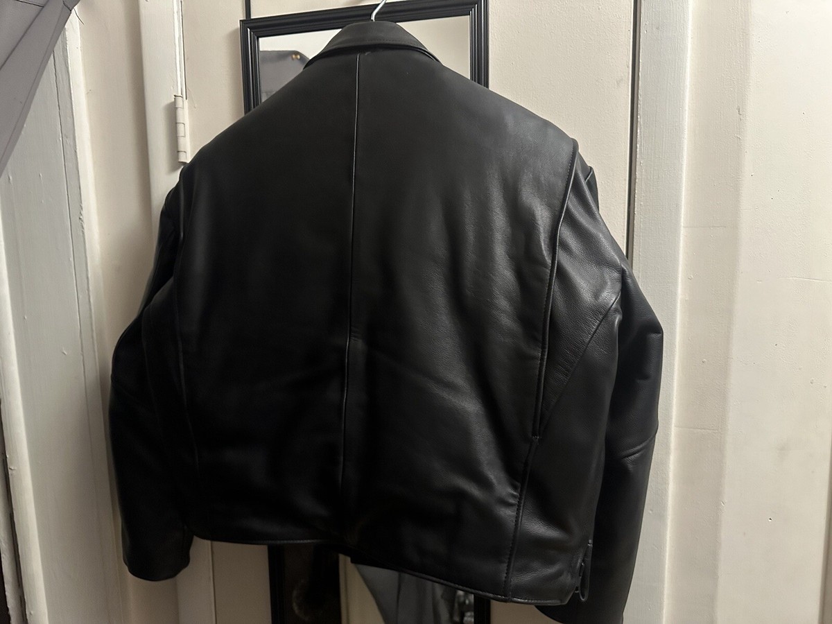 NEW** Taylor's Leatherwear Black Leather Milwaukee Police