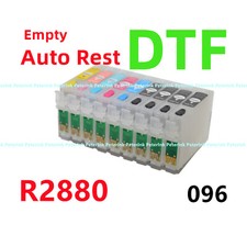 9 Empty Refillable Ink Cartridge kit for Stylus Photo R2880 T096 96 DTF printing