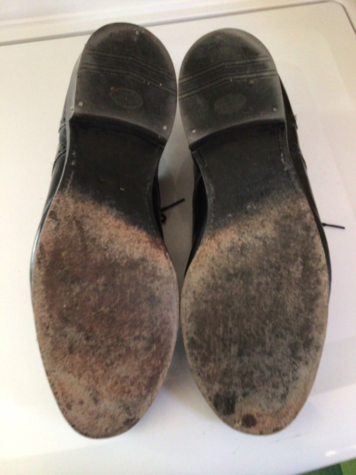 Allen Edmonds size 16D, Cap Toe, Black. eBay