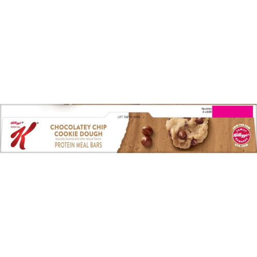 Kellogg's Special K Chocolatey Chip Cookie Dough Chewy Protein Meal Bars - Picture 9 of 12