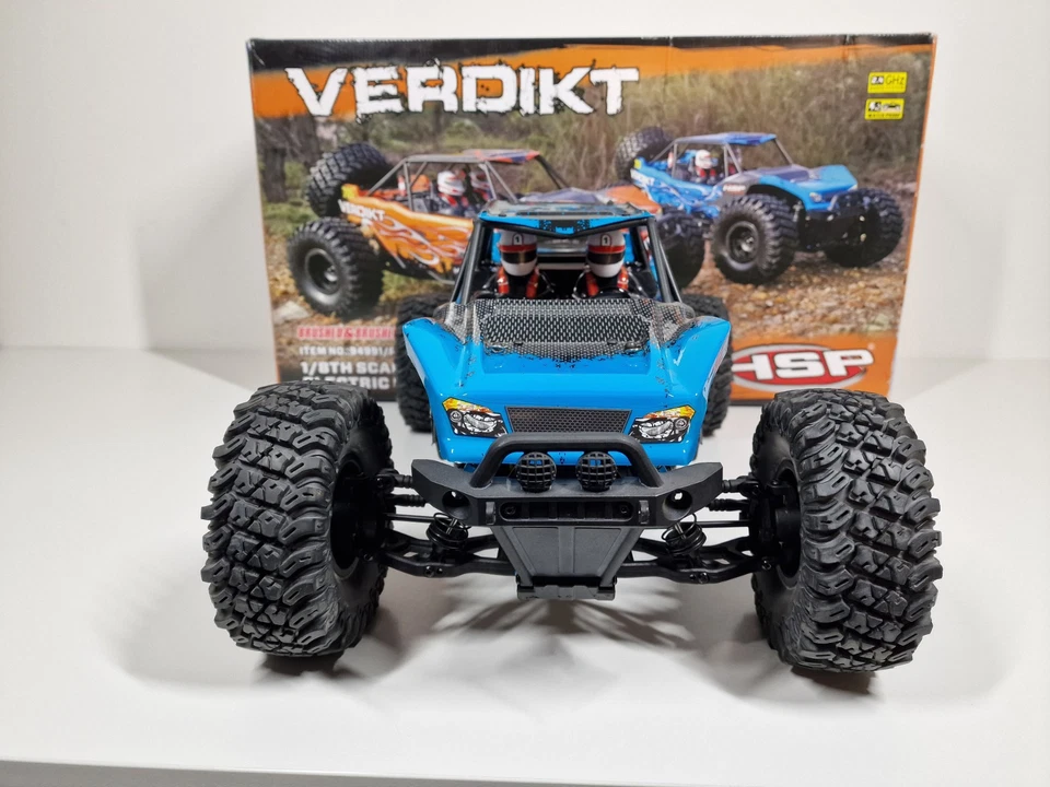 HSP Verdikt-S Rc Rock Racer 1:8 4WD Brushless 2.4Ghz Desert Truck RTR Offroad - Bild 4 von 4