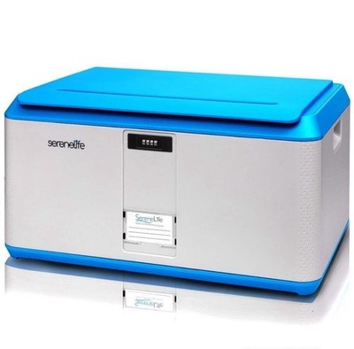 Serenelife Locking Storage Container Bin-Safety & Security Storage (21 Gal. Cap)