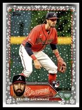 2023 Topps Holiday #H117 Braden Shewmake Metallic