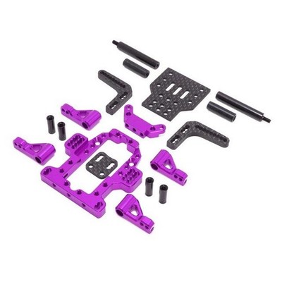 WRAP-UP NEXT VX-DOCK ZERO Front Core Module Purple for Reve D RDX Drift 0763-FD