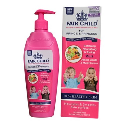 Fair child natural skin tone with amino Multivitamin body lotion Kids & teens