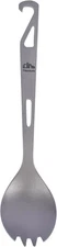 iClimb Titanium Spork Ultralight Compact Portable Flatware Tableware Gray 